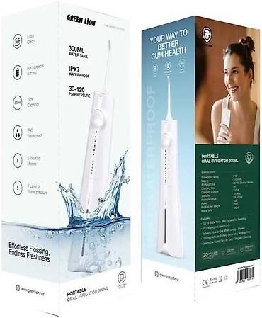 clean water: Портативный ирригатор полости рта Green Lion 300 мл - Назначение — 6