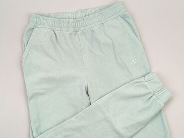 spodnie serduszka by o la la: Sweatpants, 4F Kids, 14 years, 164, condition - Good