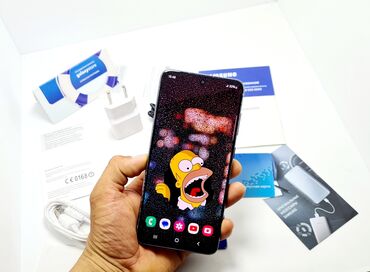 Samsung: Samsung Galaxy S21 FE, Б/у, 256 ГБ, цвет - Черный, 2 SIM, eSIM