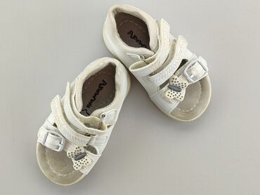 wysokie biale buty: Buciki niemowlęce, 20, stan - Zadowalający