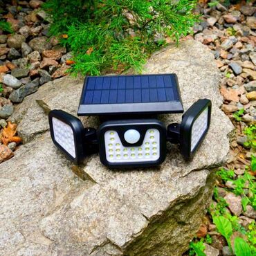 декор пласт: Уличный фонарь atom 300 светодиодный светильник на солнечной батарее