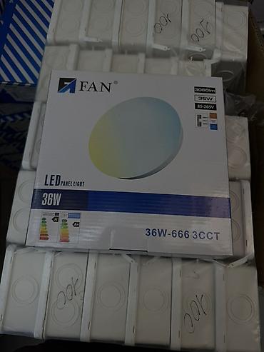 panel: Круглая светодиодная панель FAN LED Panel Light 36W (модель 36W-666 — 1