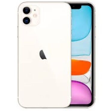 Apple iPhone: IPhone 11, Б/у, 64 ГБ, Белый, Защитное стекло, Чехол, 81 %