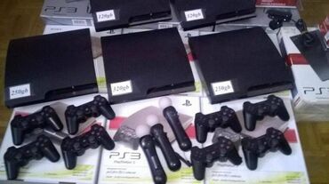 playstation 3 qiyməti: Playstation 3 8 eded hamisi son guncellemeler ve oyunlar yazilib