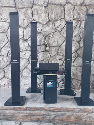 Dinamiklər və kolonkalar: Panasonic ev kinoteatrı – tam komplekt 5.1 akustik sistem — 4