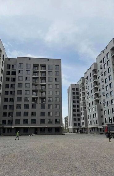 квартира берилет душу менен: 1 комната, 43 м², Элитка, 8 этаж, ПСО (под самоотделку)
