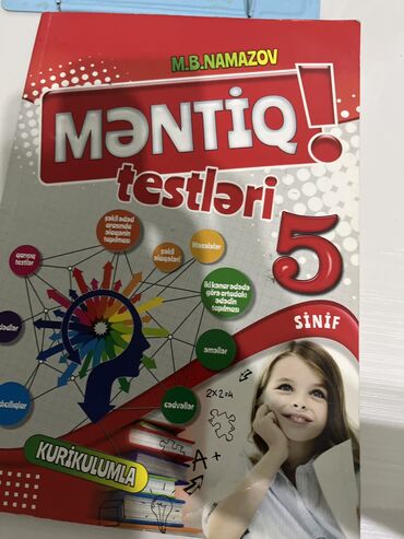 biologiya 6 ci sinif test: Məntiq testi 5 sinif 4 manat