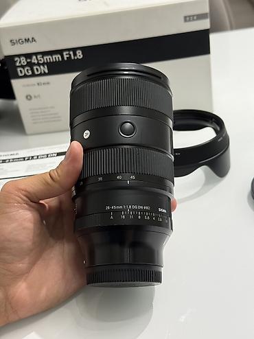 Фото и видеокамеры: Продаю Sigma 28-45mm f1.8 Sony E mount, полный кадр Покупал 7го — 5