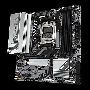 micro: Материнская плата GIGABYTE B650M Gaming Plus WiFi (разъём AM5), есть — 1