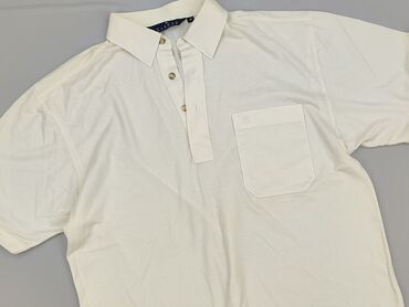 zara bialy sweter: Поло для чоловіків, M, стан - Ідеальний
