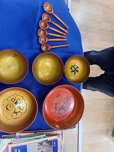 Digər ev dekoru: Dekorativ kolleksiya dəsti 1) Relyefli divar boşqabı – dairəvi — 3