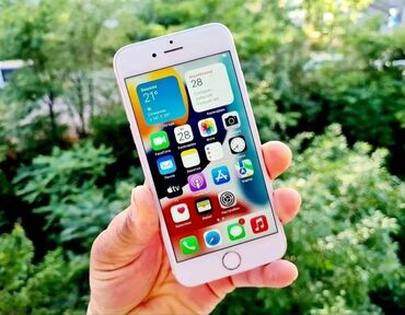 Apple iPhone: IPhone 6s, Б/у, 32 ГБ, Розовый, Наушники, Зарядное устройство, Защитное стекло, 100 % — 1