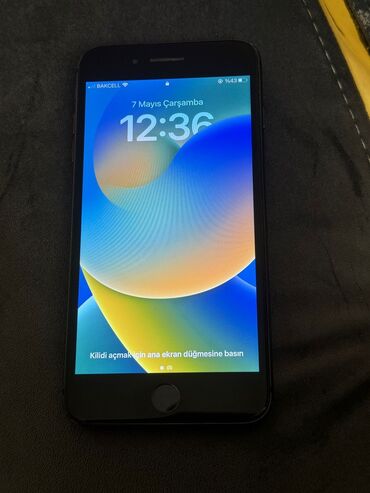 ayfon 17: IPhone 8 Plus, 64 ГБ, Черный, Отпечаток пальца