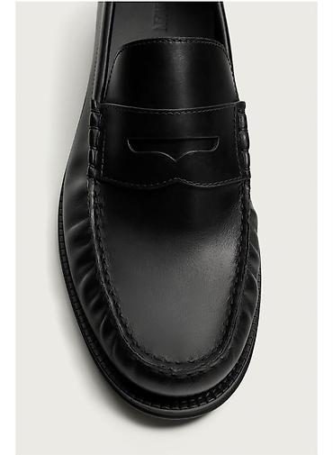 лоферы zara: Мужские туфли, 46, Zara, Новый, цвет - Черный, Самовывоз — 8