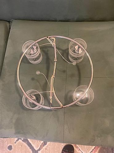 mini led: Çılçıraq, 4 lampa, Metal — 2