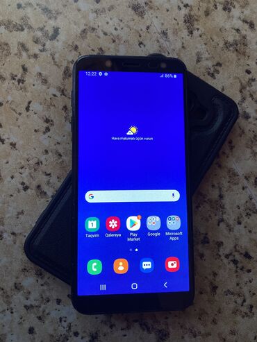 samsung i700: Samsung J600, 32 GB, rəng - Qara, Sensor, Barmaq izi, İki sim kartlı