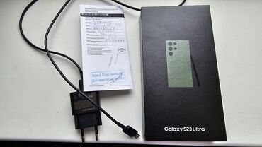 самые красивые телефонные номера: Samsung Galaxy S23 Ultra, Б/у, 256 ГБ, цвет - Зеленый, 2 SIM