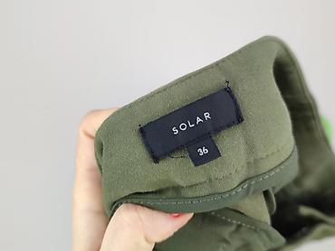 green items: Solar, Spodnie materiałowe damskie, rozmiar S — 4
