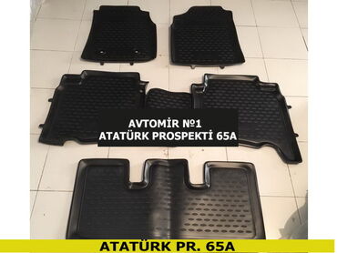 passat b5 5 aksesuar: Toyota Fartuner 5 poliuretan ayaqaltıqları ÜNVAN: Atatürk prospekti