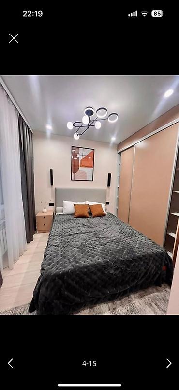 бишкее: Студия, 52 м², Пишпек 6 этаж, Свежий ремонт — 1