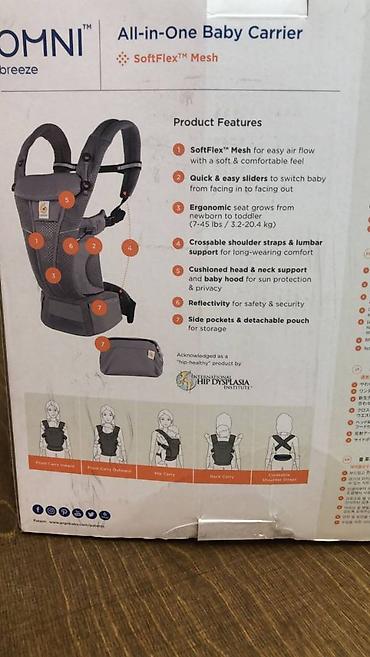 ergobaby: Продам рюкзак- переноска Ergobaby Omni Breeze — это универсальная — 2