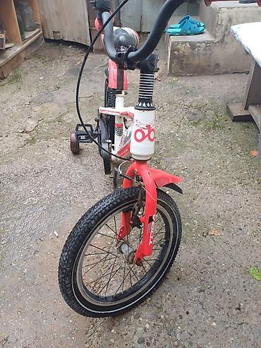 velosiped uşaq üçün: Uşaq velosipedi – Balto/Toba brendi - Ölçü: təxminən 16 düym təkərlər — 4