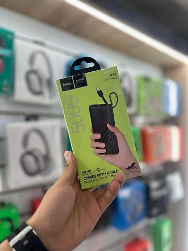 Внешний аккумулятор Hoco J129 (Palm Size Power Bank) - Емкость: 5000 at lalafo.kg Внешний аккумулятор Hoco J129 (Palm Size Power Bank) - Емкость: 5000