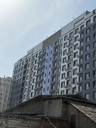 тц бишкек парк: 1 комната, 43 м², Элитка, 4 этаж, ПСО (под самоотделку)