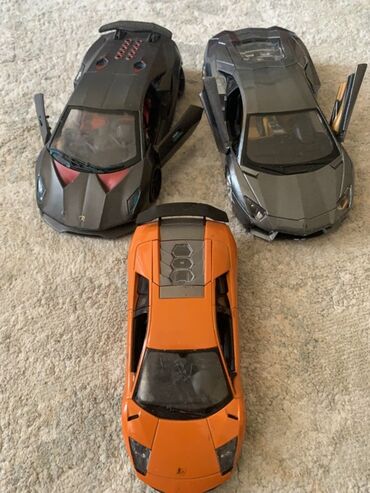 домашний турник 3 в 1: Набор коллекционных моделей суперкаров Lamborghini (3 шт.). - Масштаб