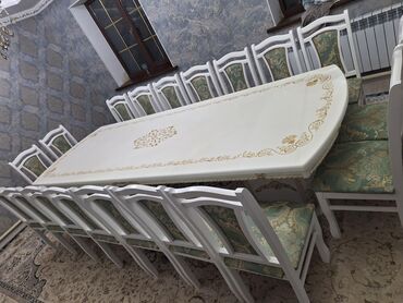 Столы и стулья для зала: Стол и стул для зала, Новый, цвет - Белый — 8