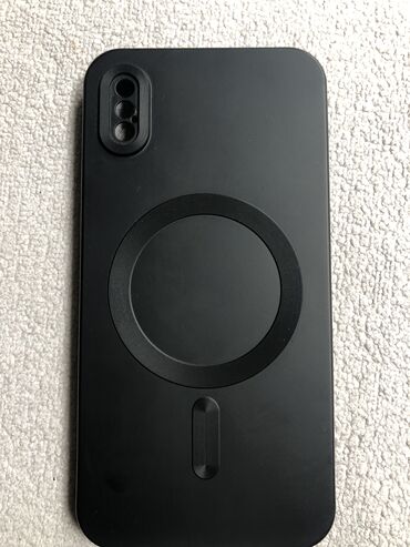 готовий бизнес: Чехол для IPhone X чёрный в наличку