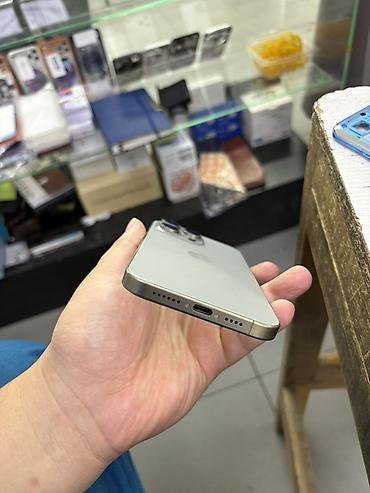 Уюлдук телефондор жана аксессуарлар: IPhone 15 Pro Max, Колдонулган, 512 ГБ, Күмүш, Кабель — 2