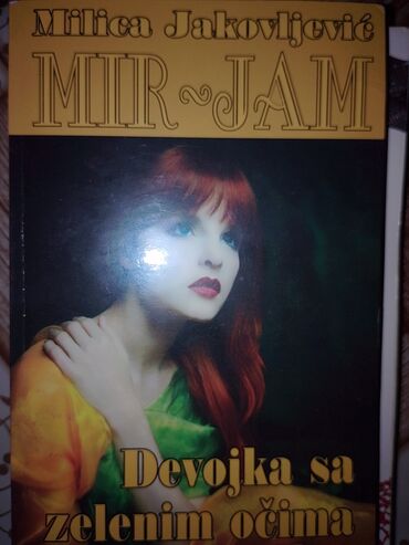 Books, Magazines, CDs, DVDs: Milica Jakovljevic Mirjam-Devojka sa zelenim ocima,knjiga bez mana