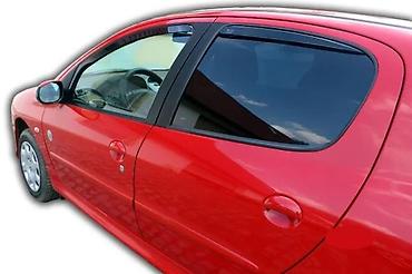 Spojleri: BOCNI VETROBRANI DEFLEKTORI USMERIVACI PEUGEOT PEZO 206 | NOVI Bocni — 2