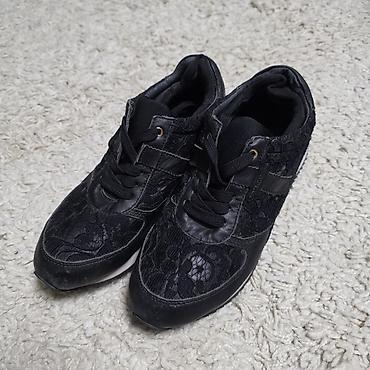 37: Кроссовки, 37.5, 38, 38.5, Dolce & Gabbana, Б/у, цвет - Черный, Самовывоз, Бесплатная доставка, Платная доставка — 2