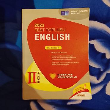 Testlər: İngilis dili Testlər 11-ci sinif, DİM, 2-ci hissə, 2023 il — 1