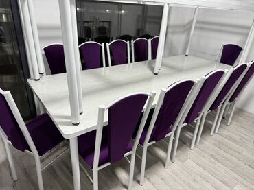 Кухонные столы и стулья: Кухонный стол и стул, цвет - Серый — 21