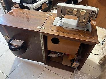 ev peci: Çayka-III (KL-116-2) tikiş maşını – quraşdırılmış taxta stol ilə — 1