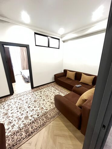 Посуточная аренда квартир: 2 комнаты, Душевая кабина, Постельное белье, Кондиционер — 5