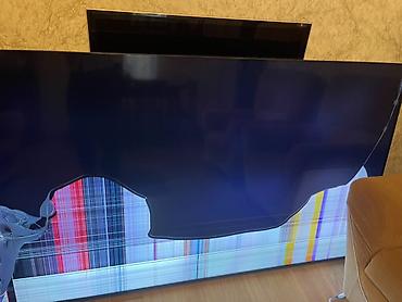 TV və video: LED televizor, böyük diaqonallı (75) Ekran susesi qırılıb düzeltdirmek — 2