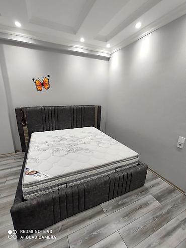 Bazalı taxt ortopedik matrasla birlikdə. - Ölçü: şəkillərdəki kimi