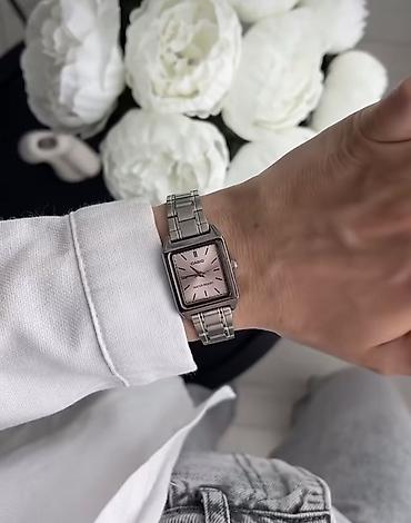 saat qabları: Yeni, Qol saatı, Casio, rəng - Gümüşü — 5