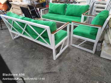 Masa və oturacaq dəstləri: Balkon üçün, Yeni, Açılmayan, Dördbucaq masa, 2 stul -da lalafo.az — 10 Masa və oturacaq dəstləri: Balkon üçün, Yeni, Açılmayan, Dördbucaq masa, 2 stul — 10