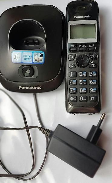 Stasionar telefonlar: Stasionar telefon Panasonic, Simsiz, İşlənmiş, Pulsuz çatdırılma — 3