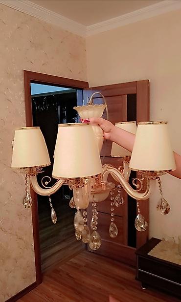 Ev üçün dekor: Çılçıraq, 5 lampa, Metal — 1