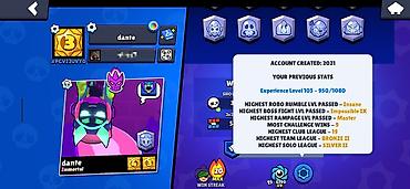 brawl stars 2: Brawl Stars oyun hesabı - Hesab yaradılıb: 2021 - Təcrübə səviyyəsi — 2