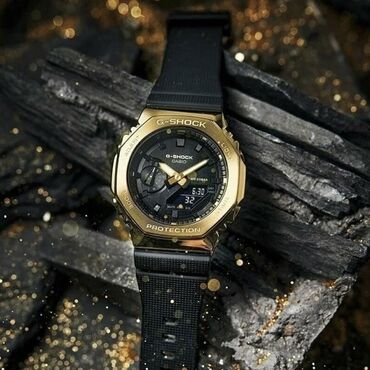 Qol saatları: Yeni, Qol saatı, G-Shock, rəng - Qızılı