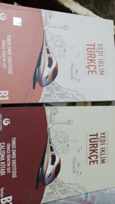 Kitablar, jurnallar, CD, DVD: Türk dili dərslikləri Yunus Emre 1 ədədi 5 m