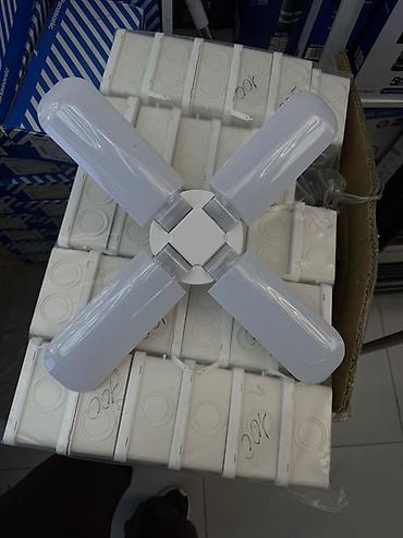 smart light: Светодиодная лампа FAN LED Bulb Fan Blade, модель 045. - Мощность: 55 — 4