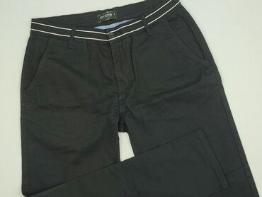 spodnie dresowe dla wysokich kobiet: Material trousers for women, Size L (EU 40)
